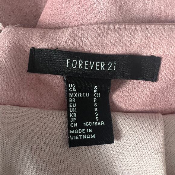 Forever 21 Pink Skirt Size 2 Y2K Preppy Clueless Girly Flirty Coquette Romantic - Picture 3 of 4